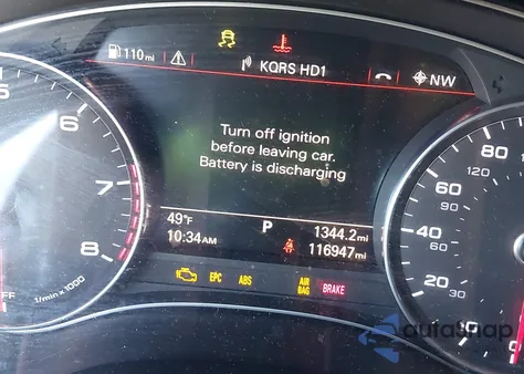 2016 Audi A6 2.0T Premium Plus z USA, uszkodzony, nr VIN WAUGFAFC2GN056620